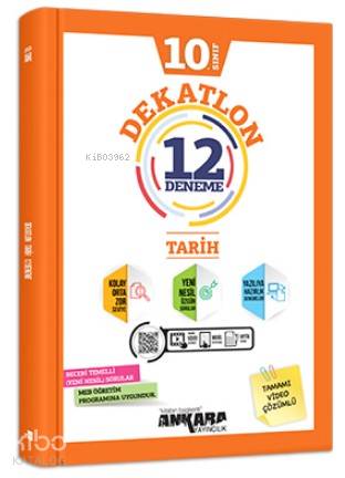 10.Sınıf Tarih Dekatlon 12 Deneme