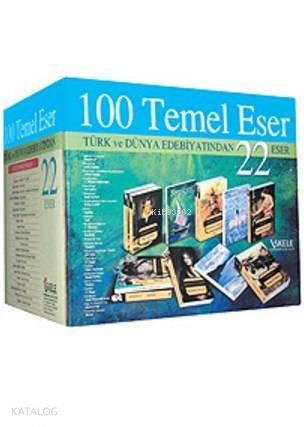100 Temel Eser (Lise, 22 Kitap, Kutulu); Türk ve Dünya Edebiyatı