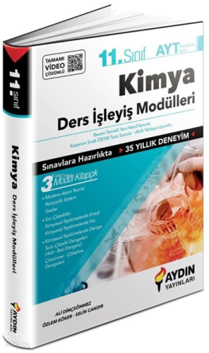 11. Sınıf Aydın Kimya Ders İşleyiş Modülleri