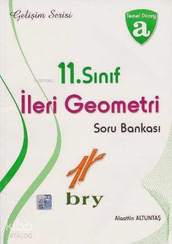 11. Sınıf İleri Geometri Soru Bankası Temel Düzey A