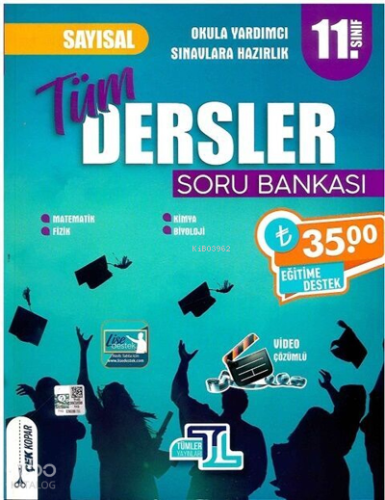 11.Sınıf Soru Bankası Sayısal - 2022