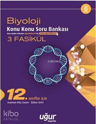 12. Sınıf Biyoloji Konu Konu Soru Bankası - 3 Fasikül