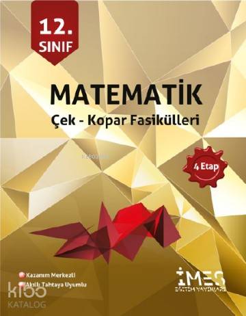 12. Sınıf Matematik 4 Etap Soru Bankası -Çek kopar Fasikülleri