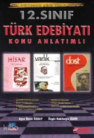 12. Sınıf Türk Edebiyatı Konu Anlatımlı