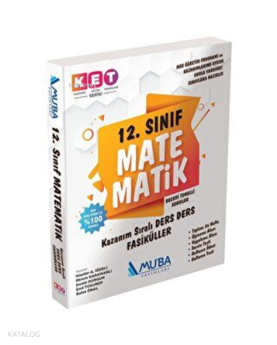 1413 KET Serisi 12.Sınıf Matematik Defter ve Kitap