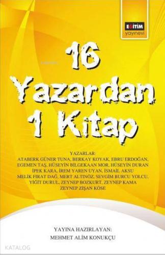 16 Yazardan 1 Kitap