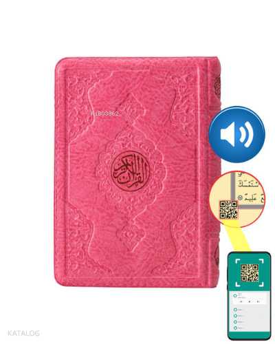 2 Renkli Pembe Hafız Boy Kur'A...