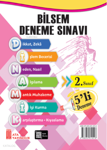 2. Sınıf Bilsem 5'Li Deneme Sınavı