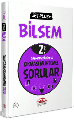2 Sınıf Bilsem Jet Plus+ Tamamı Çözümlü Çıkması Muhtemel Sorular