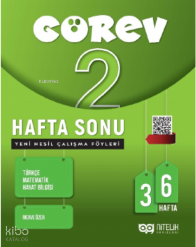 2.Sınıf Görev Hafta Sonu Çalışma Föyleri
