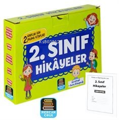 2. Sınıf Hikayeler Okuma Seti, Renkli Resimli 10 Kitap, Soru Kitapçığı İlaveli