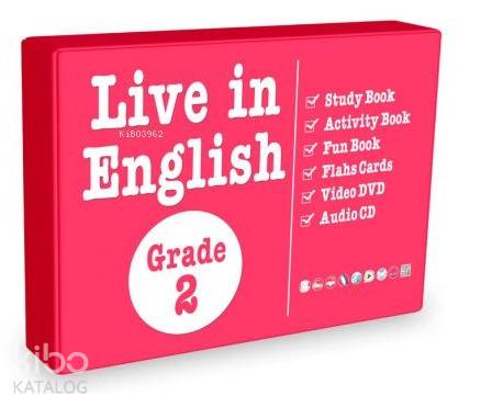 2.Sınıf İngilizce Öğrenme Seti Live in English