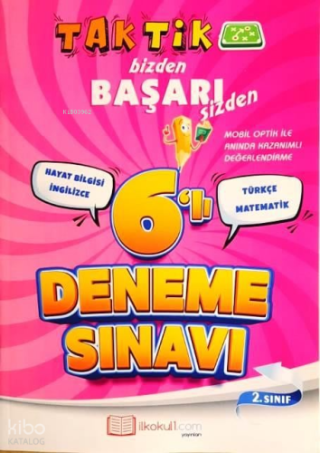 2. Sınıf Tüm Dersler 6'lı Deneme Sınavı