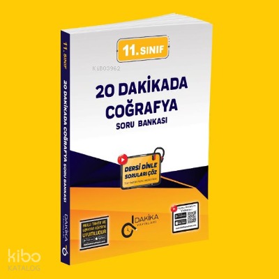 20 Dakikada 11. Sınıf Coğrafya Soru Bankası