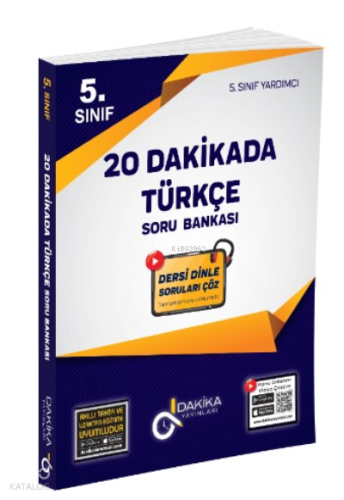 20 Dakikada 5. Sınıf Türkçe Soru Bankası