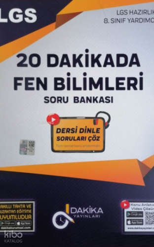 20 Dakikada Lgs Fen Bilimleri Soru Bankası
