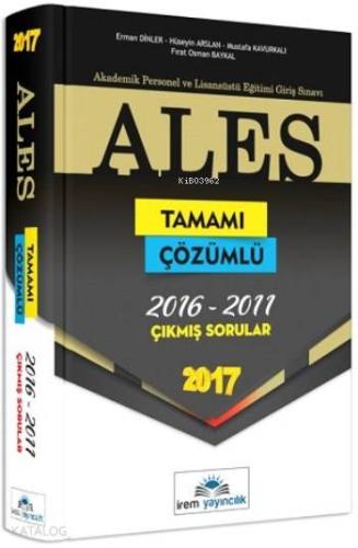 2017 Ales Tamamı Çözümlü Çıkmış Sorular