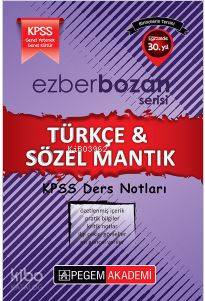 2017 Kpss Ezberbozan Türkçe & Sözel Mantık Ders Notları