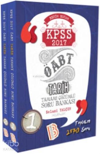 2017 ÖABT Tarih Öğretmenliği Tamamı Çözümlü Modüler Soru Bankası Seti