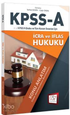 2018 KPSS A Grubu İcra ve İflas Hukuku Konu Anlatım