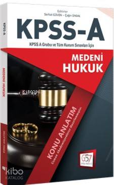 2018 KPSS A Grubu Medeni Hukuk Konu Anlatım