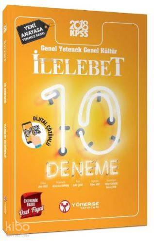 2018 KPSS İLELEBET Genel Yetenek Genel Kültür Tamamı Çözümlü 10 Ekonom