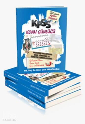 2018 KPSS Konu Günlüğü Program Geliştirme Sınıf Yönetimi; ve Öğretim Teknolojileri