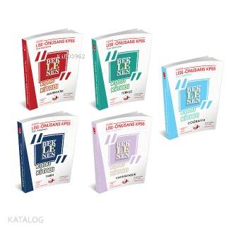 2018 KPSS Lise-Ön Lisans Modüler Set Beklenen Sorulu Konu Kitabı; (5 Kitaplık Set)
