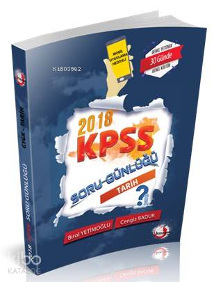 2018 KPSS Soru Günlüğü-Tarih