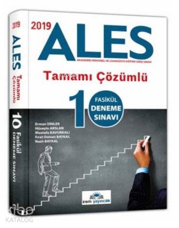 2019 ALES Tamamı Çözümlü 10 Fasikül Deneme Sınavı