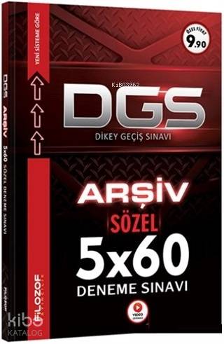 2019 DGS Arşiv Sözel 5x60 Tamamı Video Çözümlü Deneme Sınavı