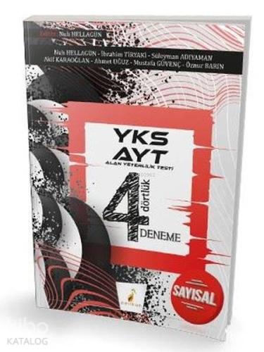 2019 YKS AYT Sayısal 4 Dörtlük 4 Deneme Sınavı