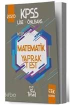 2020 KPSS Lise Önlisans Matematik Yaprak Test