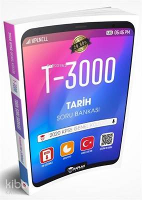 2020 KPSS Tamamı PDF Çözümlü T-3000 Tarih Soru Bankası