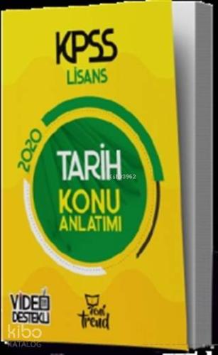 2020 KPSS Tarih Konu Anlatımı