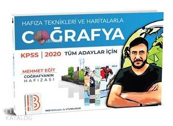 2020 KPSS Tüm Adaylar İçin Haritalar ve Hafıza Teknikleriyle Coğrafya Benim Hocam Yayınları