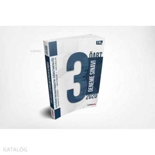 2020 ÖABT İlköğretim Matematik Öğretmenliği PDF Çözümlü 3'lü Deneme Seti Kozmik