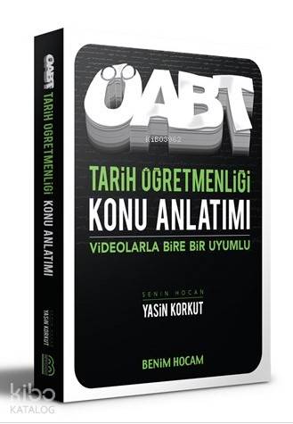 2020 ÖABT Tarih Öğretmenliği Konu Anlatımı Benim Hocam Yayınları