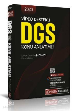 2020 Video Destekli DGS Konu Anlatımlı