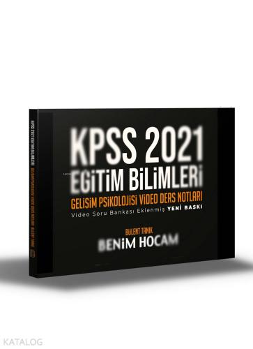 2021 KPSS Eğitim Bilimleri Gelişim Psikolojisi Video Ders Notları Benim Hocam Yayınları
