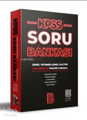 2021 KPSS Genel Yetenek Genel Kültür Tamamı Çözümlü Tüm Dersler Soru B