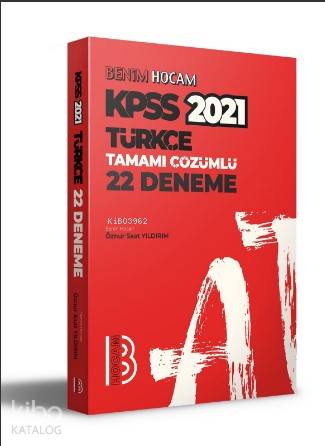 2021 KPSS Türkçe Tamamı Çözümlü 22 Deneme