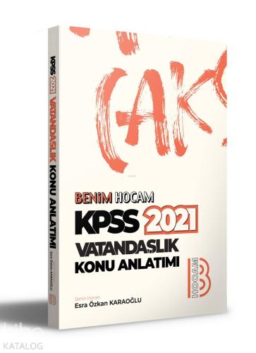 2021 KPSS Vatandaşlık Konu Anlatımı Benim Hocam Yayınları