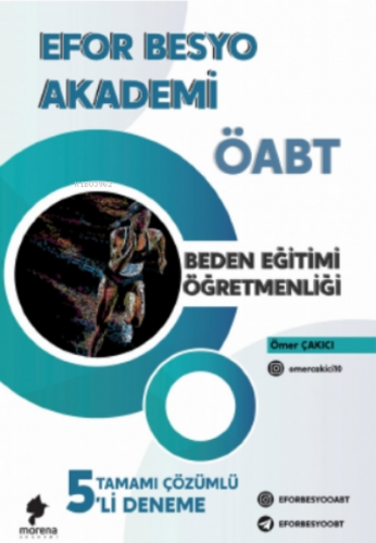 2021 ÖABT Beden Eğitimi Öğretmenliği Efor BESYO 5 Deneme Çözümlü - Kit