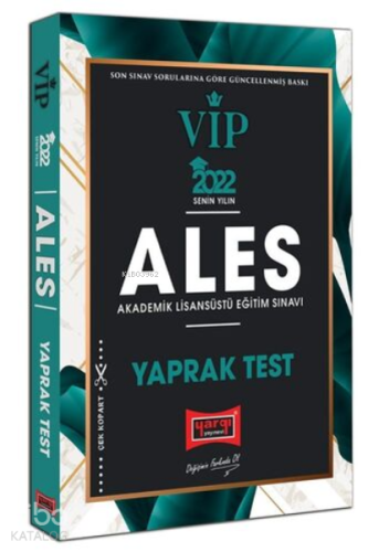 2022 ALES VIP Yaprak Test