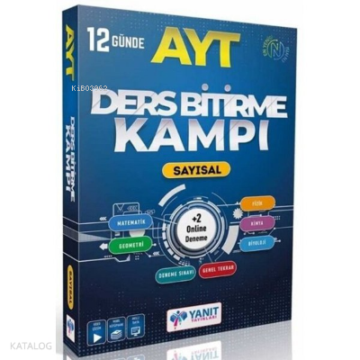 2022 AYT Sayısal Ders Bitirme Kampı Yanıt Yayınları