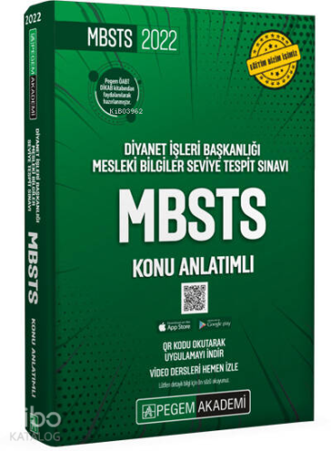 2022 Diyanet İşleri Başkanlığı Mesleki Bilgiler Seviye Tespit Sınavı MBSTS Konu Anlatımlı