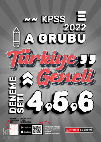 2022 KPSS A Grubu 4-5-6 (3'lü Deneme)