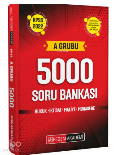 2022 KPSS A Grubu 5000 Soru Bankası