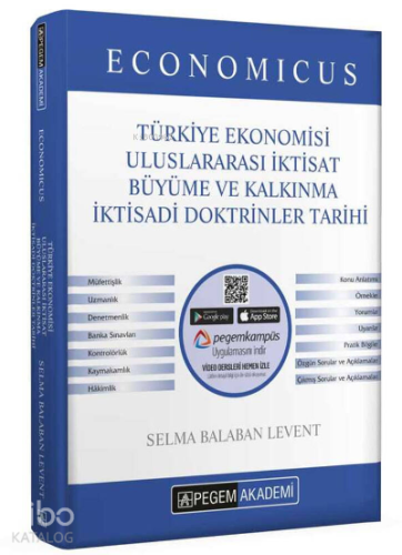 2022 KPSS A Grubu Economicus Türkiye Ekonomisi, Uluslararası İktisat, Büyüme ve Kalkınma, İktisadi Doktrinler Tarihi Konu Anlatımı
